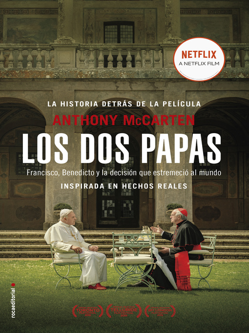 Title details for Los dos papas by Anthony McCarten - Available
